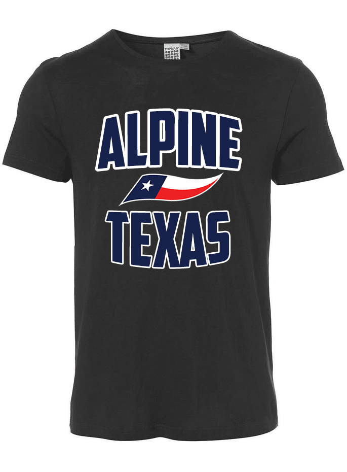 Alpine Texas Flag T-Shirt